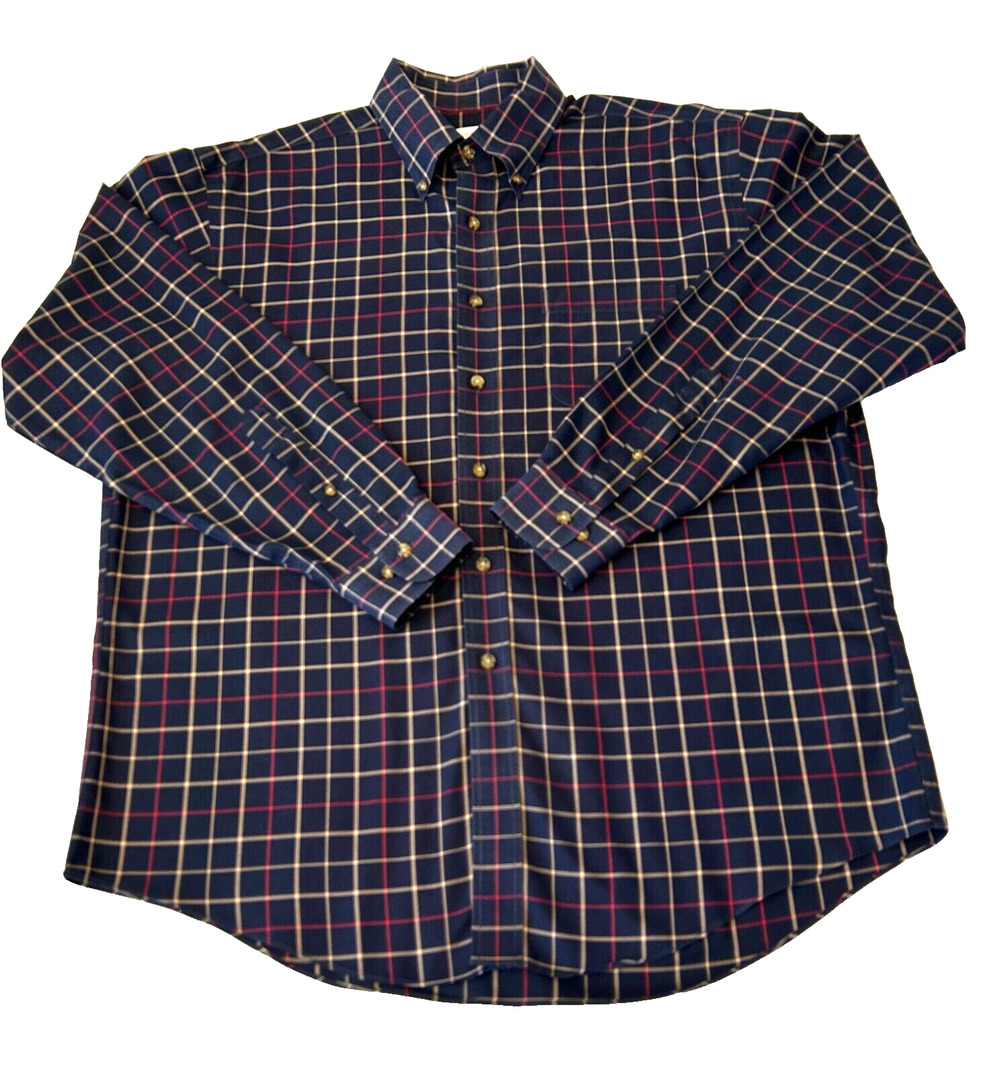 Brooks Brothers Mens The Original Polo Shirt Button Down Traditional Fit Large